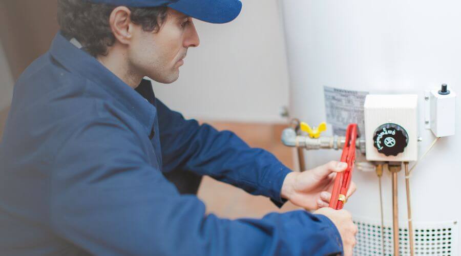 Local tankless water heater installation in Andover, SD